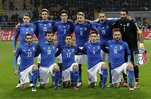 Italy football team | AP