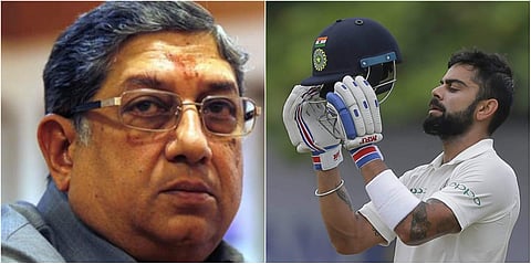N Srinivasan was livid with Dilip Vengsarkar for choosing Virat Kohli instead of S Badrinath