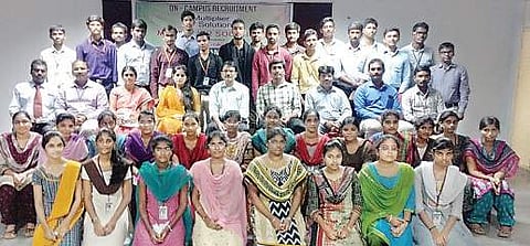 Multiplier Solutions Pvt. Ltd, Hyderabad has conducted a campus placement drive at Kallam