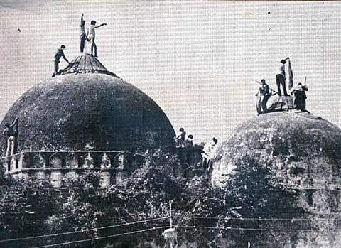 Ram Janmabhoomi-Babri Masjid site (File | PTI)