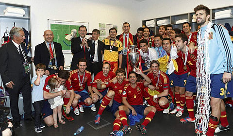 The divisive dispute over Catalonia's push for independence has spilled into Spain's national team. (Photo | PTI)