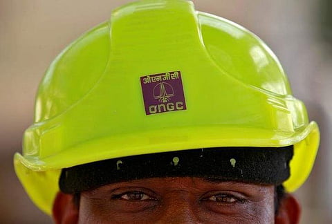 A technician is pictured inside a desalter plant of Oil and Natural Gas Corp (ONGC) on the outskirts of Ahmedabad. (Photo | Reuters)