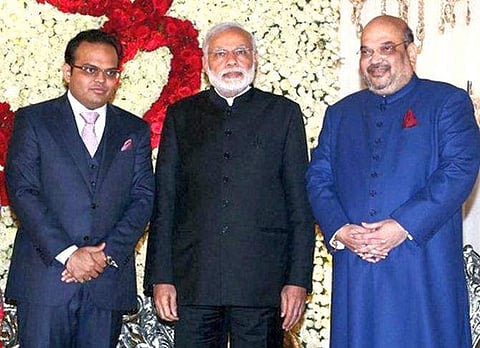 Jay Shah (L), son of BJP President Amit Shah (File | PTI)