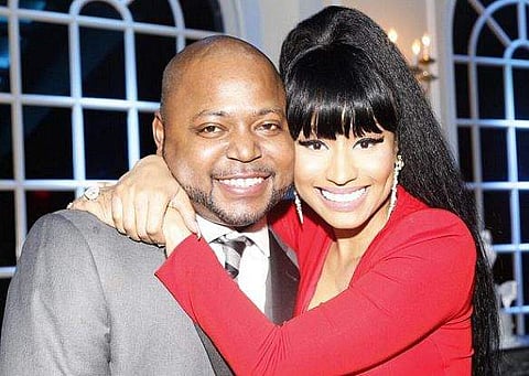 Rapper Nicki Minaj with brother Jelani | Instagram
