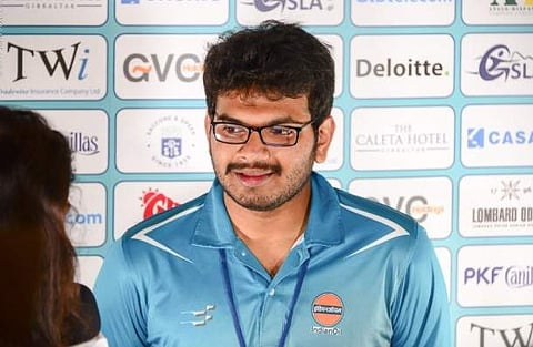 Lalith Babu (Photo | twitter/Tradewise Chess‏)