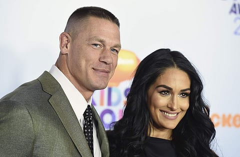 WWE stars John Cena and Nikki Bella (File | AP)