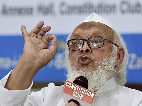 Jamiat Ulema-e-Hind President Maulana Syed Arshad Madani. 