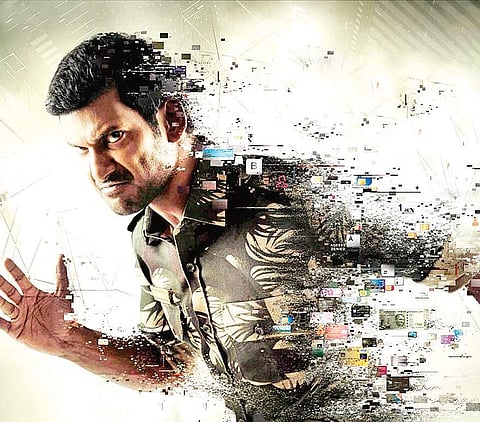Vishal-starrer 'Irumbu Thirai' reaches last leg of shoot