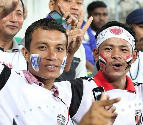 NorthEast United Fans (Twitter/NorthEast United FC)