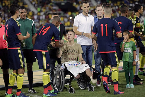 Former Chapecoense goalkeeper and crash survivor Follmann (File | AP)