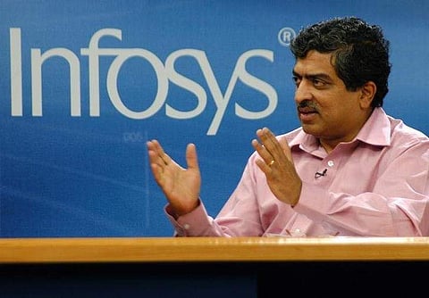 Infosys Non-executive Chairman Nandan Nilekani  (Photo | Reuters)