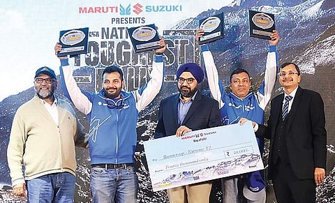 Racers are tested to the limits as they navigate through rocky terrains and freezing temperatures in the Himalayas for six days. Many are unable to complete the race