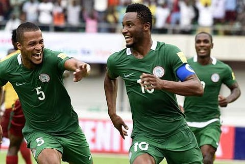 Nigeria are expected to be drawn in a tough group for next year's World Cup finals | AFP