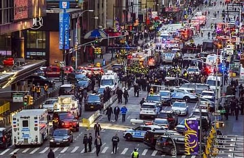 Police said Ullah, an immigrant from Bangladesh who set off a crude bomb strapped to his body in a crowded New York subway passage on Monday.