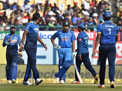 Rohit Sharma was confident that unless he makes a mistake, it is going to be difficult for the Lankans to get him out | PTI