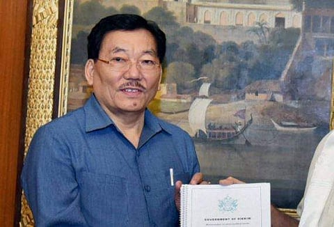 Chief Minister Pawan Kumar Chamling approved a proposal by Horticulture and Cash Crops department to ban supply of non-organic food items.
