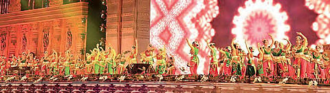First World Telugu Conference off to a colourful start 
