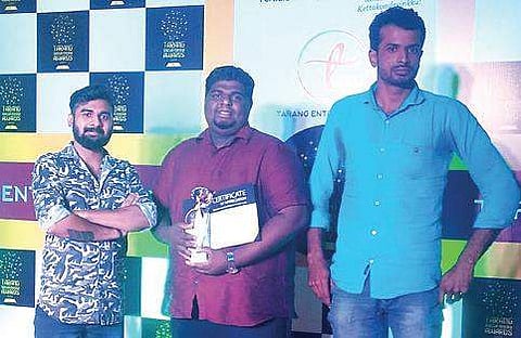 ‘Troll Malayalam’  team who won the best  troll meme creator award