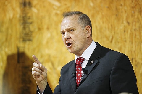 Moore raised $1.7 million from Oct. 1 to Nov. 22, according to a filing with the Federal Election Commission. (Photo | AP)