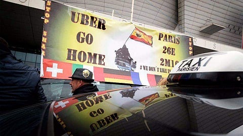 Uber has run into huge opposition from taxi companies and other competitors who say this allows it to dodge costly regulations such as training and licensing requirements for drivers and vehicles. (Photo | Associated Press)