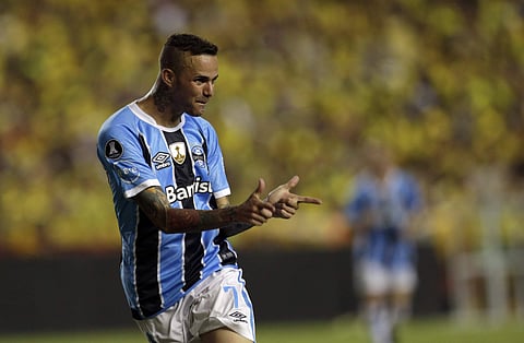 Luan of Brazil's Gremio  | AP