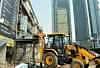 Illegal structures in Kamala Mills being demolished in Mumbai on Saturday | pti