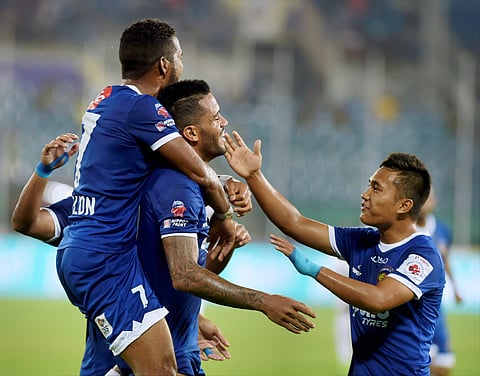 Chennaiyin FC  players | PTI
