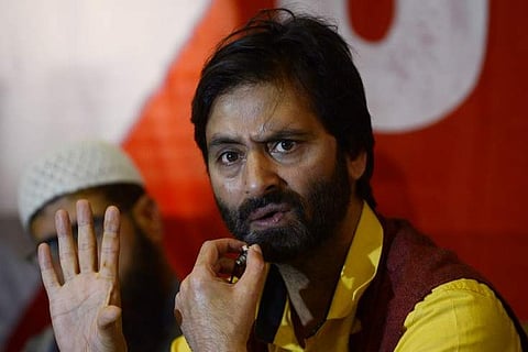 Jammu and Kashmir Liberation Front (JKLF) chairman Yasin Malik (Photo | AFP)