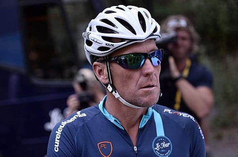 US cyclist Lance Armstrong | AFP