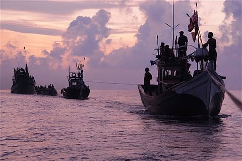 Representational Image of Rohingya migrants. (File photo |AP)