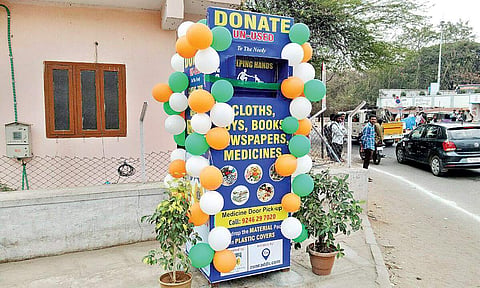 Helping Hands 'Donation Box'