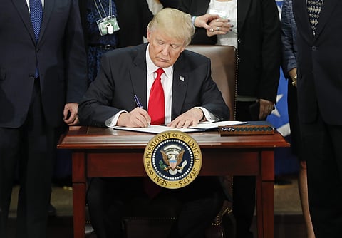US president Donald Trump (File | AP)