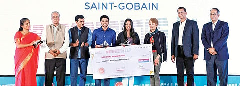 Winners of the Transparence grand finale in Chennai