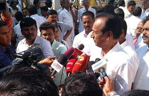 Senior AIADMK leader S Semmalai.
