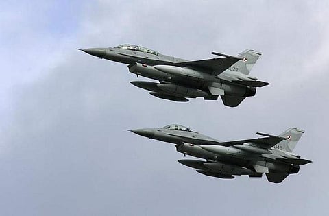 File photos of F-16 fighter Jets(File | Reuters)