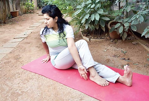 Multi-benefit of sitting with a twist