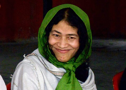 Irom Sharmila. (File photo | PTI)