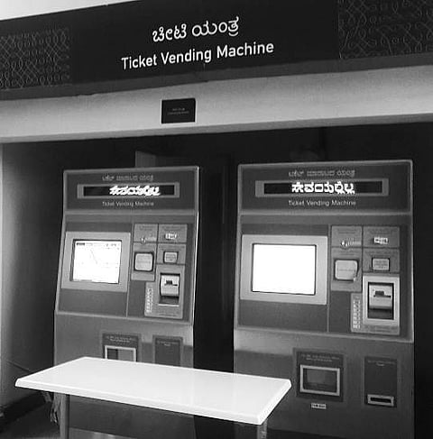 The ticket vending machines at Kempegowda station have not issued tokens since they were installed