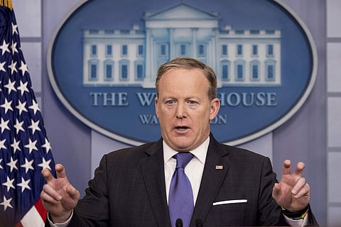 White House press secretary Sean Spicer.  | AP