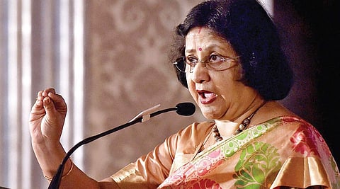 State Bank of India Chairman Arundhati Bhattacharya. | EPS