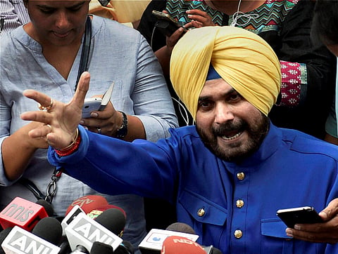 Punjab Cabinet minister Navjot Singh Sidhu (File | PTI)