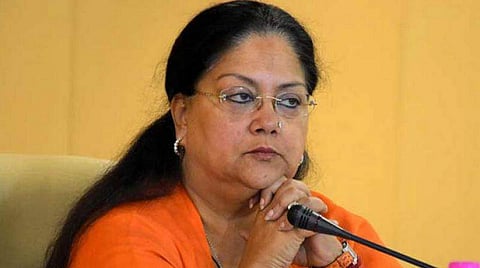 Rajasthan CM Vasundhara Raje (File | PTI)