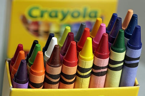 A 24-count box of Crayola crayons. (File | AP)