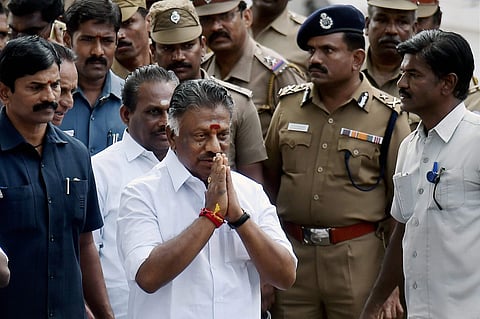 Former Chief Minister O Panneerselvam. (File | PTI)