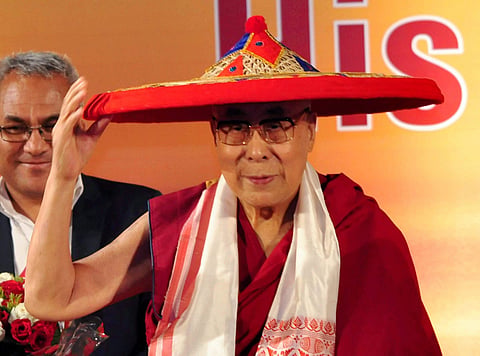 China said Dalai Lama's visit to Arunachal Pradesh had a negative impact on India-China ties. (File |PTI)