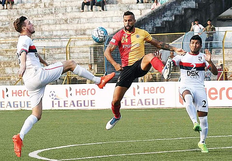 With their loss against DSK on Sunday, East Bengal are out of the title race