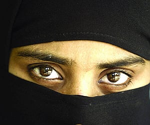 A burqa clad woman. (File Photo | EPS)