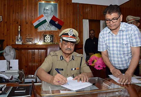 Uttar Pradesh Police DGP Sulkhan Singh. (File |PTI)