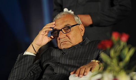 Former Haryana chief minister Bhupinder Singh Hooda. (File | AFP)