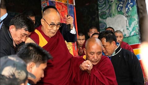 Tibetan spiritual leader Dalai Lama| EPS